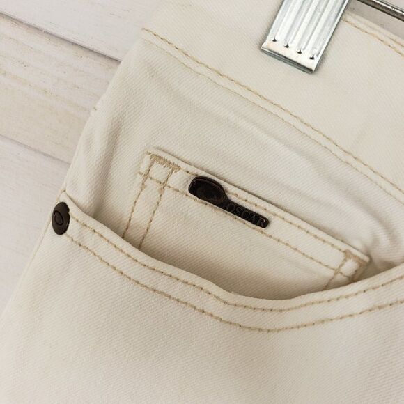 Oscar De La Renta Long Bermuda White Shorts Size 8 - Picture 3 of 6